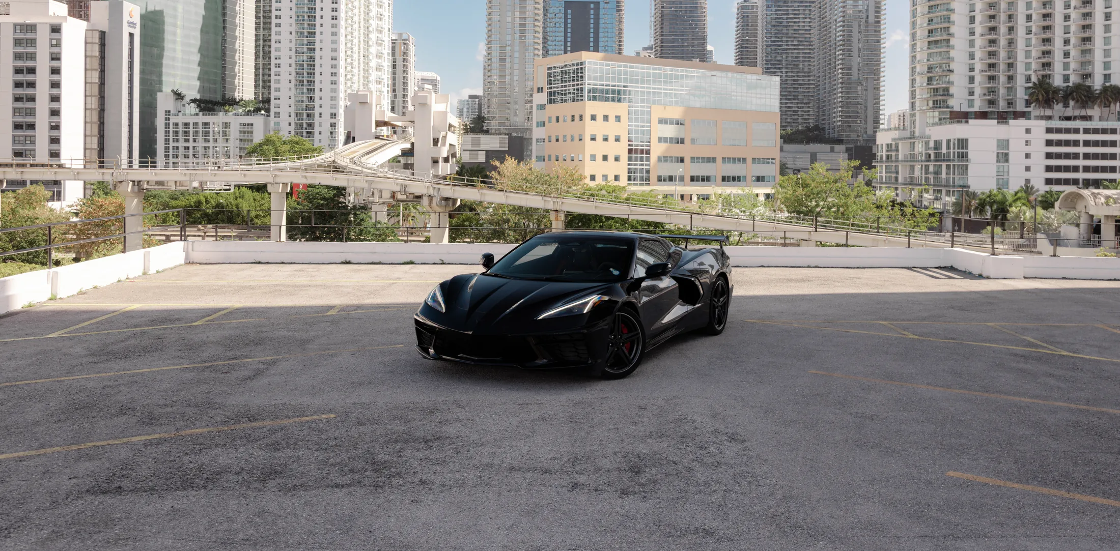 Corvette C8 Black Aero