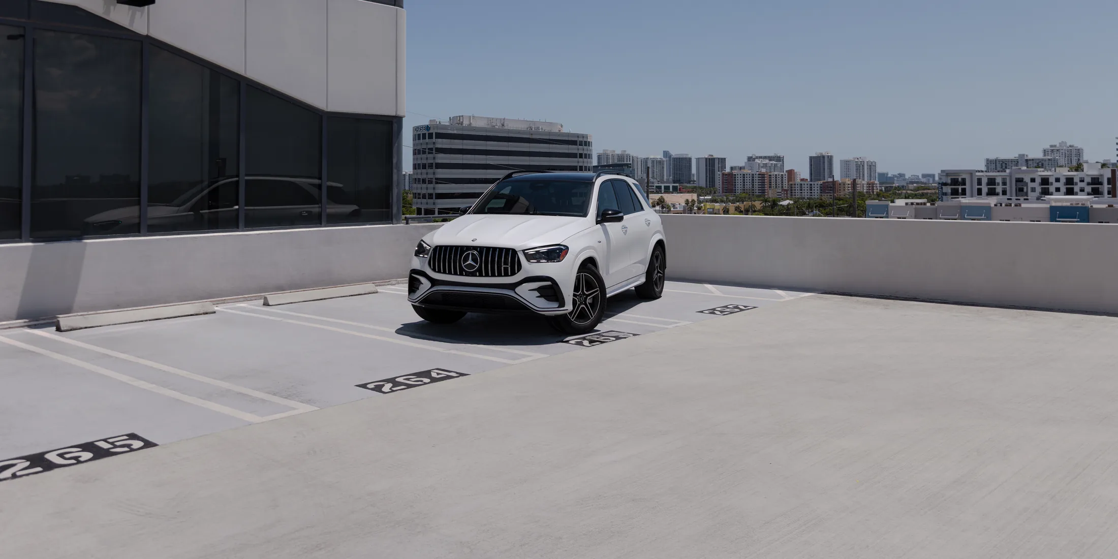 Mercedes GLE 53 SUV White